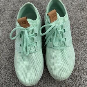 New Balance Light Green Athletic Shoes
